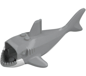 LEGO Medium Stone Gray Shark with White Underside (104652)