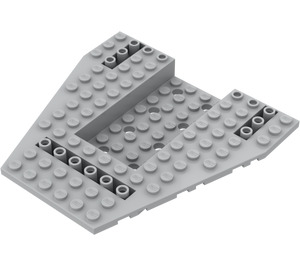 LEGO Medium Stone Gray Ship Front 12 x 12 x 1 1/3 (43979)