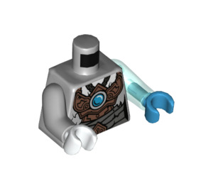 LEGO Medium stengrå Sibress Torso (973 / 16933)