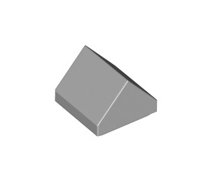 LEGO Gris pierre moyen Pente 1 x 1 (45°) Double (35464)