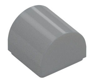 LEGO Medium Stone Gray Slope 1 x 1 Curved (49307)