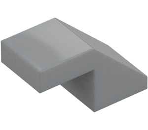 LEGO Medium Stone Gray Slope 1 x 2 (45°) (28192)