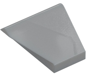 LEGO Medium Stone Gray Slope 1 x 2 (45°) Double / Inverted with Inside Stud Holder (3049)