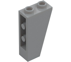 LEGO Medium Stone Gray Slope 1 x 2 x 3 (75°) Inverted (2449)