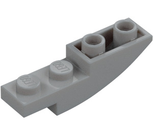 LEGO Grigio pietra medio Pendenza 1 x 4 Curvo Invertito (13547)