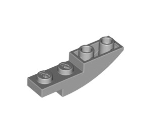 LEGO Medium Stone Gray Slope 1 x 4 Curved Inverted (13547)