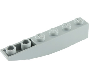 LEGO Medium Steengrijs Helling 1 x 6 Gebogen Omgekeerd (41763 / 42023)