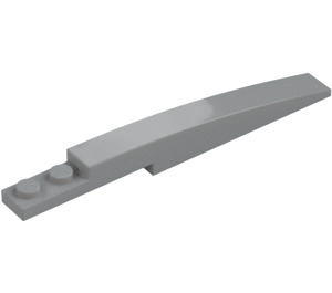 LEGO Medium Stone Gray Slope 1 x 8 Curved with Plate 1 x 2 (13731 / 85970)