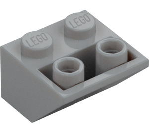 LEGO Grigio pietra medio Pendenza 2 x 2 (45°) Invertito con distanziatore piatto sotto (3660)