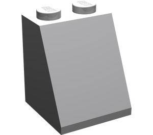 LEGO Gris pierre moyen Pente 2 x 2 x 2 (65°) sans tube à l'intérieur (3678)