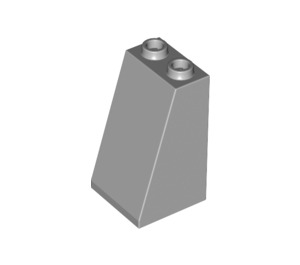 LEGO Mittleres Steingrau Steigung 2 x 2 x 3 (75°) Hohlbolzen, raue Oberfläche (3684 / 30499)