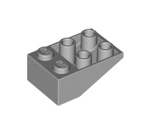 LEGO Gris pierre moyen Pente 2 x 3 (25°) Inversé sans raccords entre les tenons (3747)