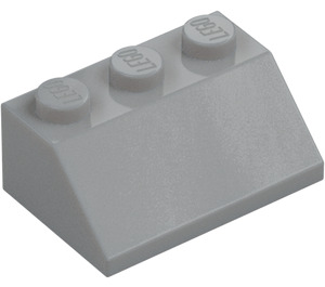 LEGO Grigio pietra medio Pendenza 2 x 3 (45°) (3038)