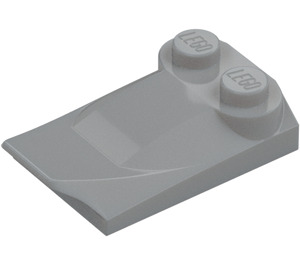 LEGO Medium Stone Gray Slope 2 x 3 x 0.7 Curved with Wing (47456 / 55015)