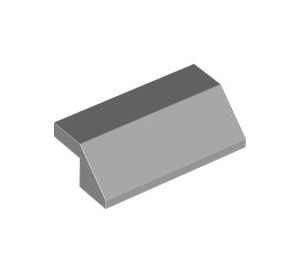 LEGO Medium Stone Gray Slope 2 x 4 (45°) with Cutout (5540)
