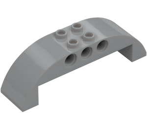 LEGO Medium Stone Gray Slope 2 x 8 x 2 Curved (11290 / 28918)