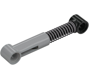 LEGO Medium Stone Gray Small Shock Absorber with Soft Spring with Tight Coils (89953)