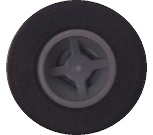 LEGO Medium Stone Gray Small Wheel With Slick Tyre