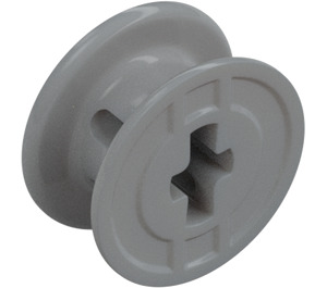 LEGO Medium Stone Gray Spool with Axle Hole (61510)