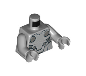 LEGO Mittleres Steingrau Super-Adaptoid Torso (973 / 76382)