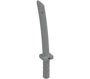 LEGO Medium Stone Gray Sword with Octagonal Guard (Katana) (30173 / 88420)