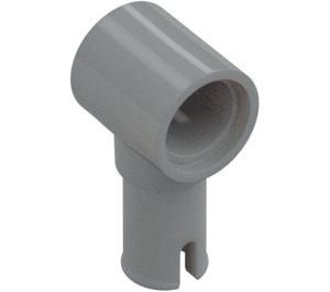 LEGO Medium Stone Gray Technic Connector with Pin and Hole (15100 / 65487)