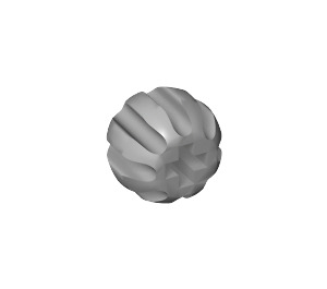 LEGO Medium Stone Gray Technic Gear Ball with Grooves (2907)