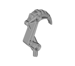 LEGO Medium Stone Gray Technic Hook with Axle (32551)