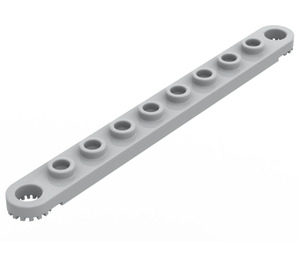 LEGO Medium Stone Gray Technic Plate 1 x 10 with Holes (2719)