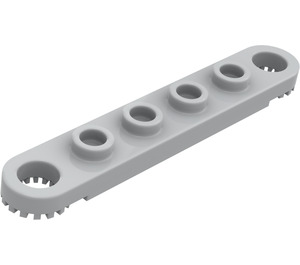 LEGO Medium Stone Gray Technic Plate 1 x 6 with Holes (4262)