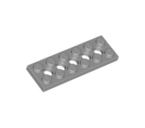 LEGO Medium Stone Gray Technic Plate 2 x 6 with Holes (32001)