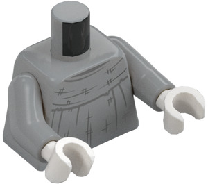 LEGO Medium Stone Gray The Fat Friar Torso (973 / 76382)