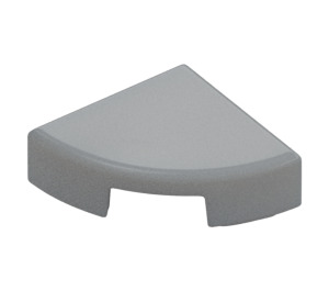 LEGO Medium Stone Gray Tile 1 x 1 Quarter Circle (25269)