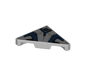 LEGO Gris pierre moyen Tuile 2 x 2 Triangulaire avec Redwing Drone Décoration (35787)