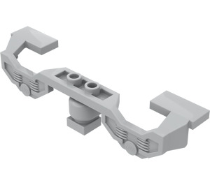 LEGO Gris pierre moyen Train Motor Decorative Côté pour moteurs 9V (2871)