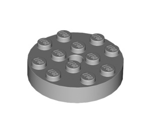 LEGO Medium Stone Gray Turntable 4 x 4 Top (Non-Locking) (3404)
