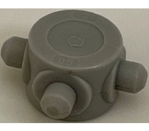 LEGO Medium Stone Gray Universal Joint 3 Center (62519)