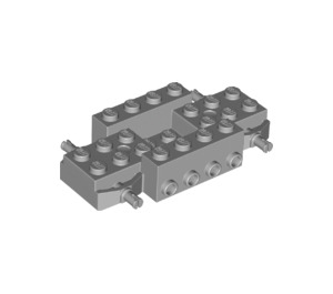 LEGO Medium Stone Gray Vehicle Chassis 4 x 8 (30837)