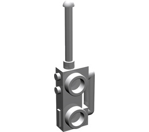 LEGO Medium Stone Gray Walkie-Talkie (Compact Handle) (3962)