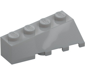 LEGO Grigio pietra medio Cuneo 2 x 4 Sloped Sinistra (43721)