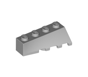 LEGO Medium Stone Gray Wedge 2 x 4 Sloped Left (43721)