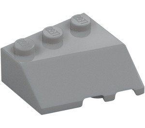 LEGO Mittleres Steingrau Keil 3 x 3 Links (42862)