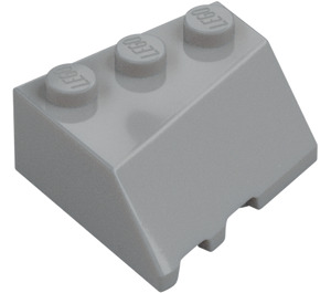 LEGO Medium Stone Gray Wedge 3 x 3 Right (48165)