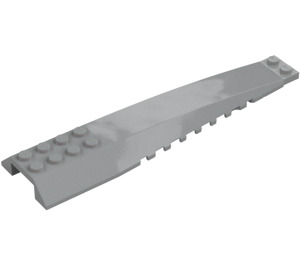 LEGO Medium Stone Gray Wedge 4 x 16 Triple Curved (45301 / 89680)