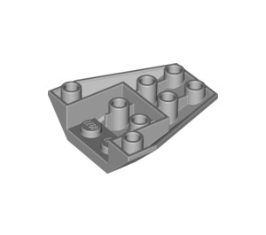 LEGO Gris pierre moyen Coin 4 x 4 Tripler Inversé sans renforts de tenons (4855)