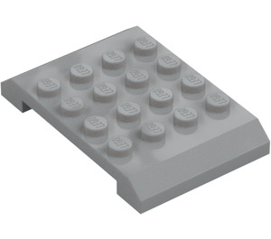 LEGO Mittleres Steingrau Keil 4 x 6 x 0.7 Doppelt (32739)