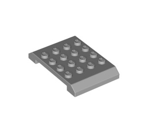 LEGO Mittleres Steingrau Keil 4 x 6 x 0.7 Doppelt (32739)
