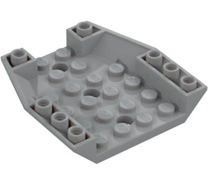 LEGO Grigio pietra medio Cuneo 6 x 6 Invertito (29115)