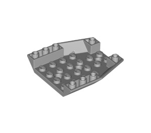 LEGO Medium Stone Gray Wedge 6 x 6 Inverted (29115)