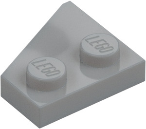 LEGO Medium Stone Gray Wedge Plate 2 x 2 Wing Right (24307)